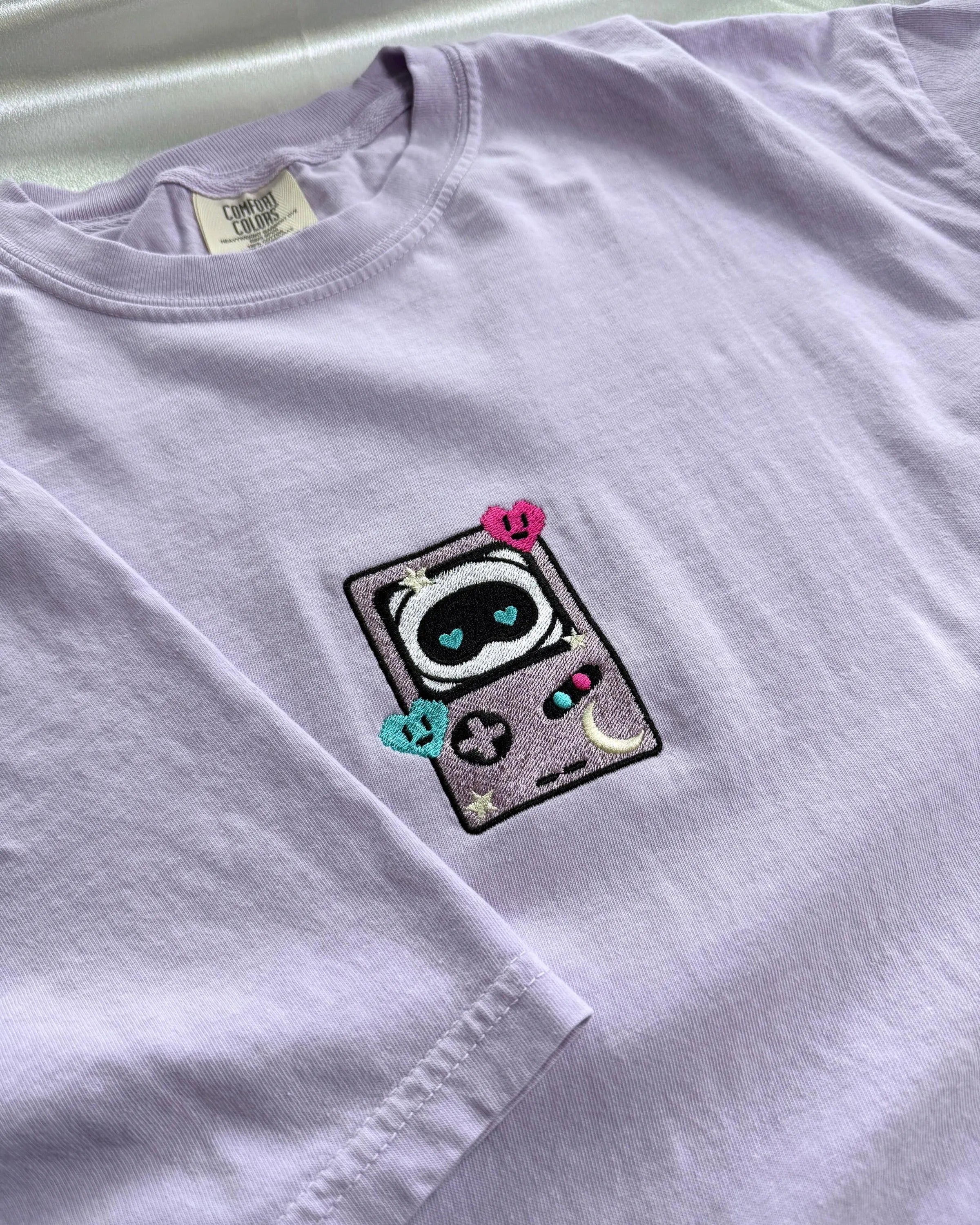 Jin the Astronaut Embroidered T-Shirt Jin the Astronaut Embroidered T-Shirt